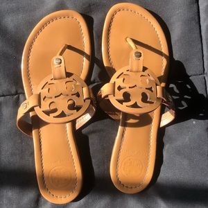 Tory Burch Miller Sandals - Tan